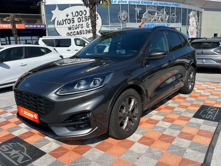 Ford KUGA 2.0 TDCI 120 ST LINE X BVA GPS Caméra Hayon Pack Hiver Attelage